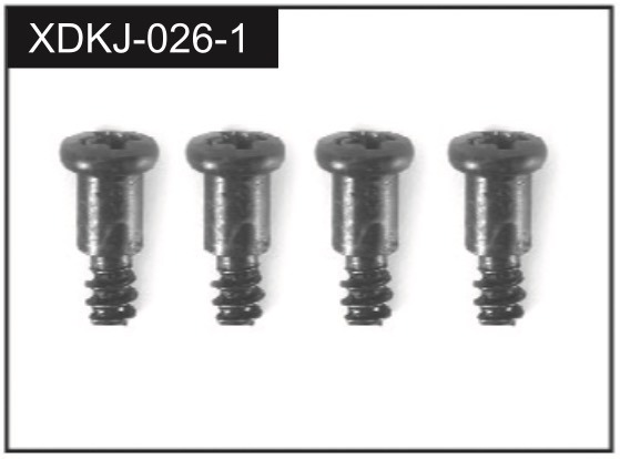 Absima 3x8 Screws (4) #J-026-1 1 Absima 3x8 Screws (4) #J-026-1