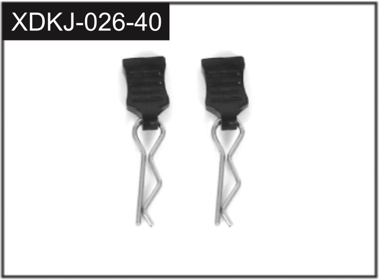 Absima Body Pins (2) (J-026-40) 1 Absima Body Pins (2) (J-026-40)
