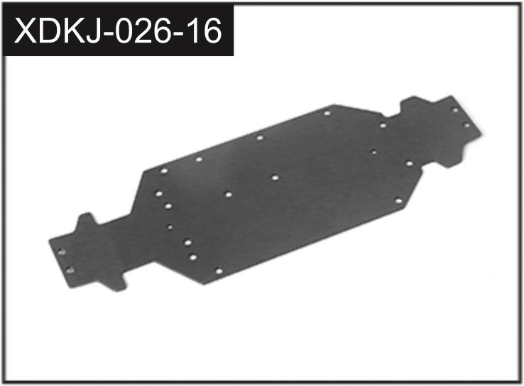Absima Metal Shassis Plate (J-026-16) 1 Absima Metal Shassis Plate (J-026-16)
