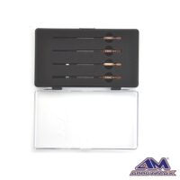 Arrowmax Power Tool Tip Set 4 Pieces With Plastic Case (500902)
