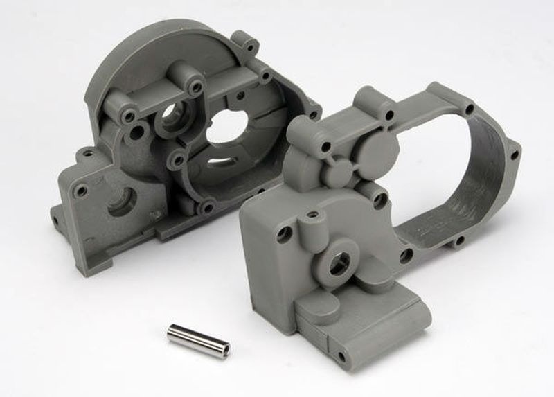Vaihteistokotelo välihammaspyörän akselilla, harmaa 1 Gearbox with idler gear shaft Grey