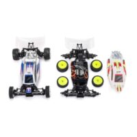 Losi 1:24 Micro-B 2WD RTR Race Buggy - Grey (Battery & Charger Included)