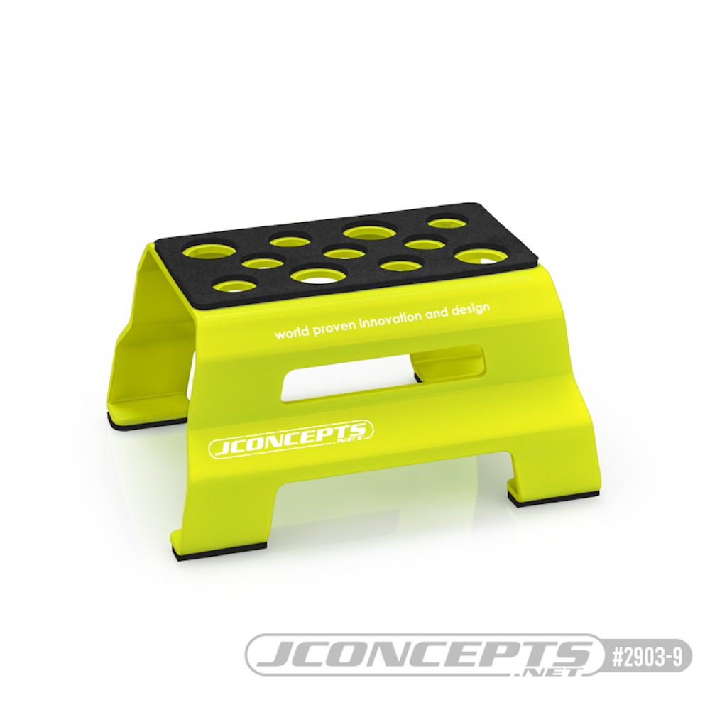 JConcepts Car Stand Metall Gelb (2903-9) 1 JConcepts Car Stand Metal Yellow (2903-9)