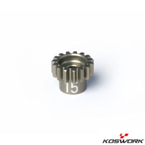 Koswork Mod 1 15T Lightweight Aluminium Pinion Gear 5mm