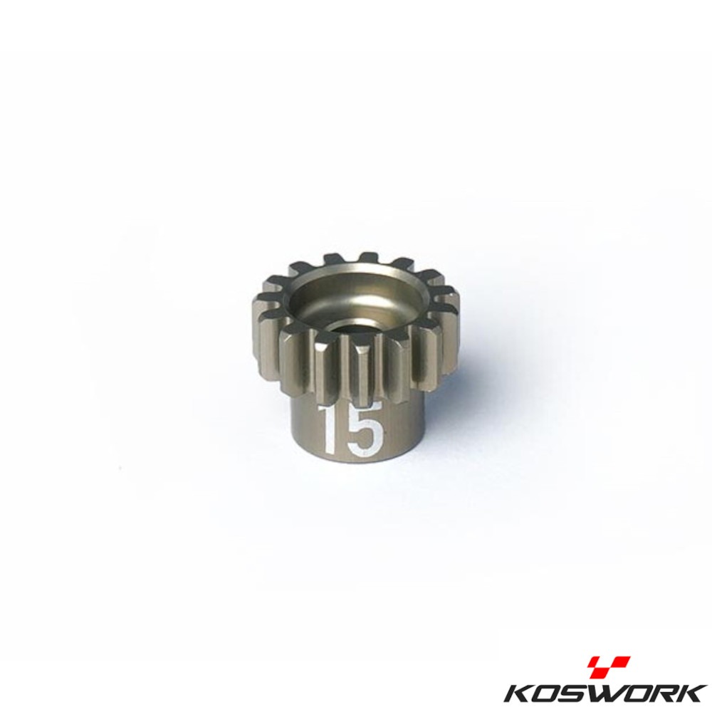 Koswork Mod 1 15T Lightweight Aluminium Pinion Gear 5mm 1 Koswork Mod 1 15T Lightweight Aluminium Pinion Gear 5mm