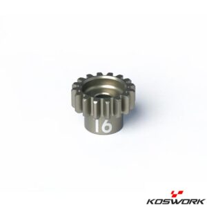 Koswork Mod 1 16T Lightweight Aluminium Pinion Gear 5mm
