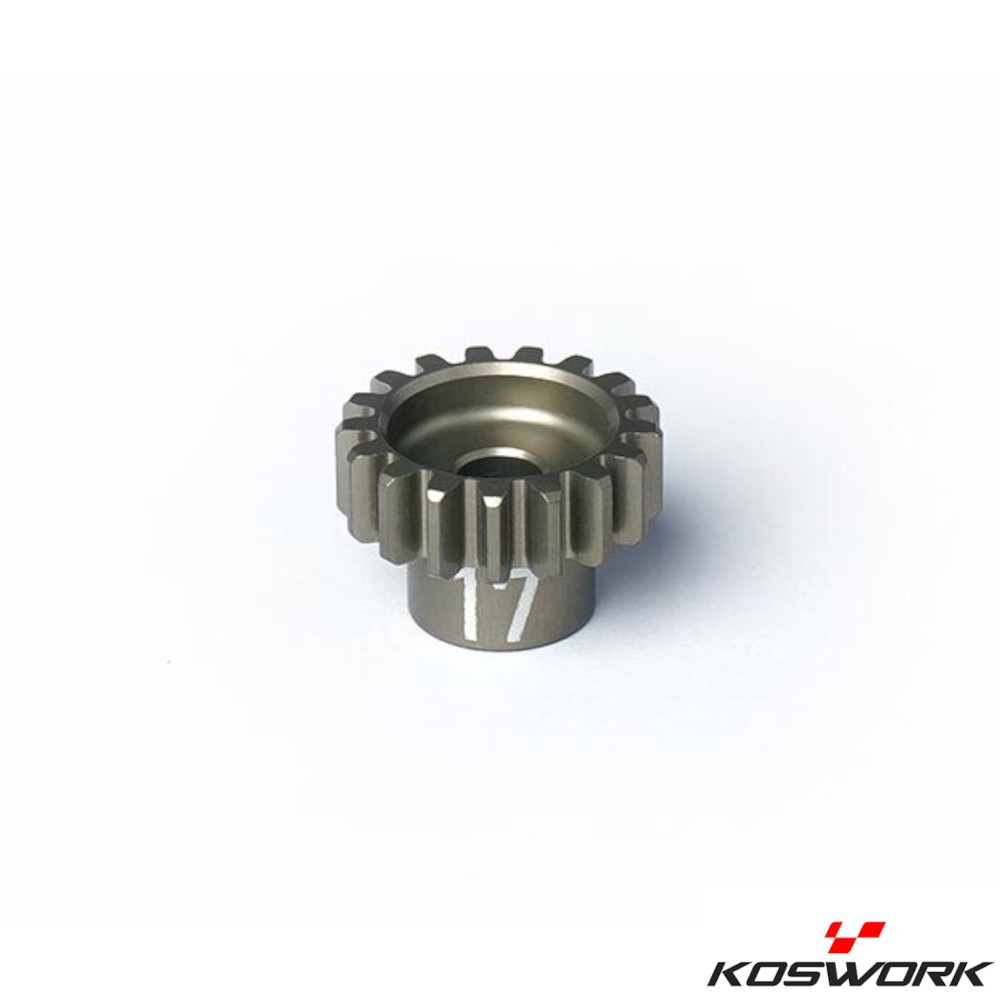 Koswork Mod 1 17T Lightweight Aluminium Pinion Gear 5mm 1 Koswork Mod 1 17T Lightweight Aluminium Pinion Gear 5mm