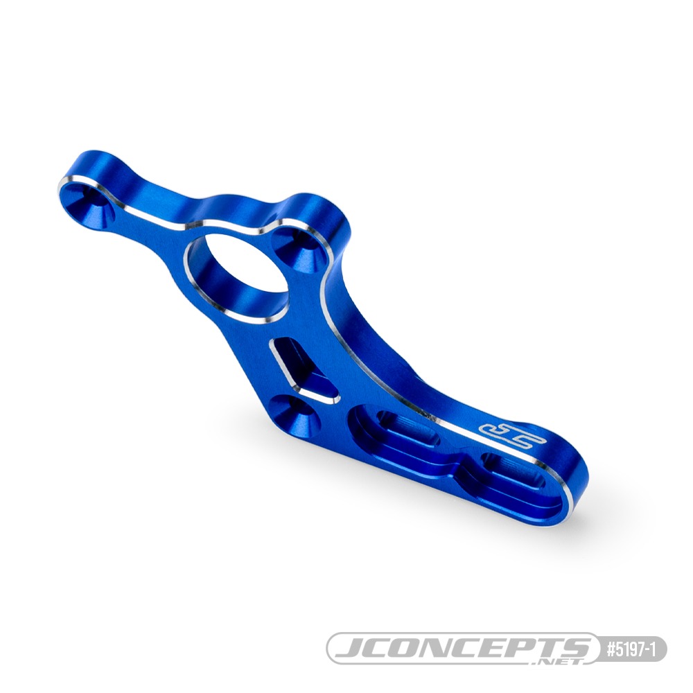 Motor Plate AL RC10B7 Blue (5197-1) JConcepts 1 Motor Plate AL RC10B7 Blue (5197-1) JConcepts