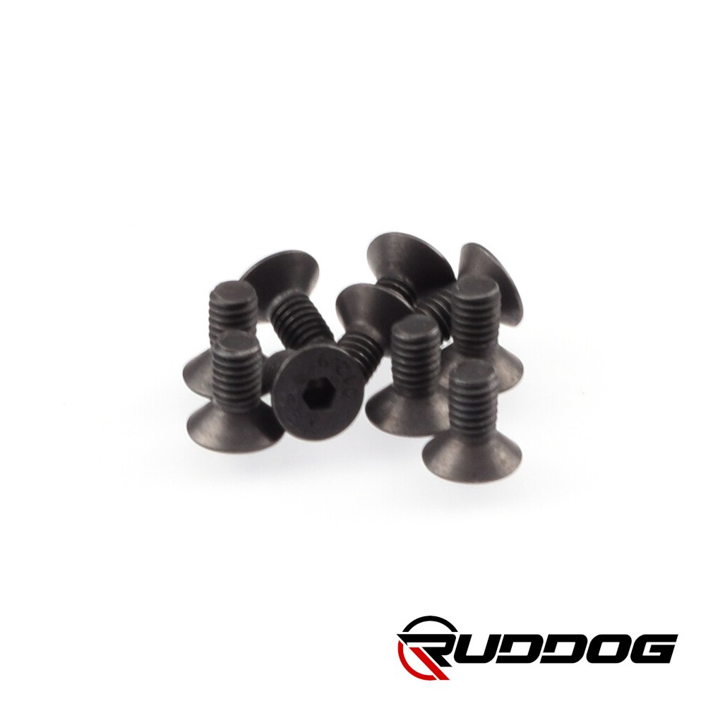 Screws FH M4x8mm (10) (RP0605) Ruddog 1 Screws FH M4x8mm (10) (RP0605) Ruddog