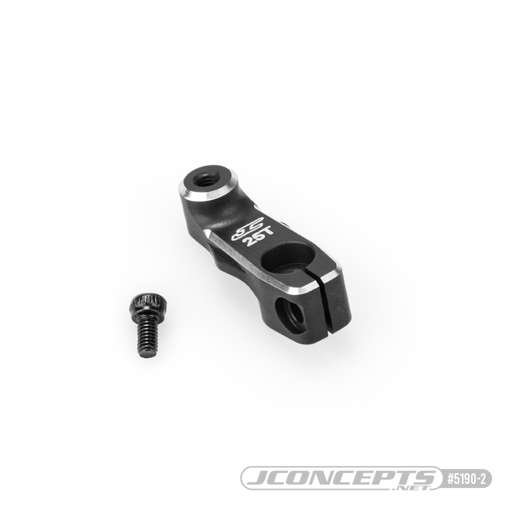 Servo Horn 25T 15.5mm AL Black (5190-2) JConcepts 1 Servo Horn 25T 15.5mm AL Black (5190-2) JConcepts