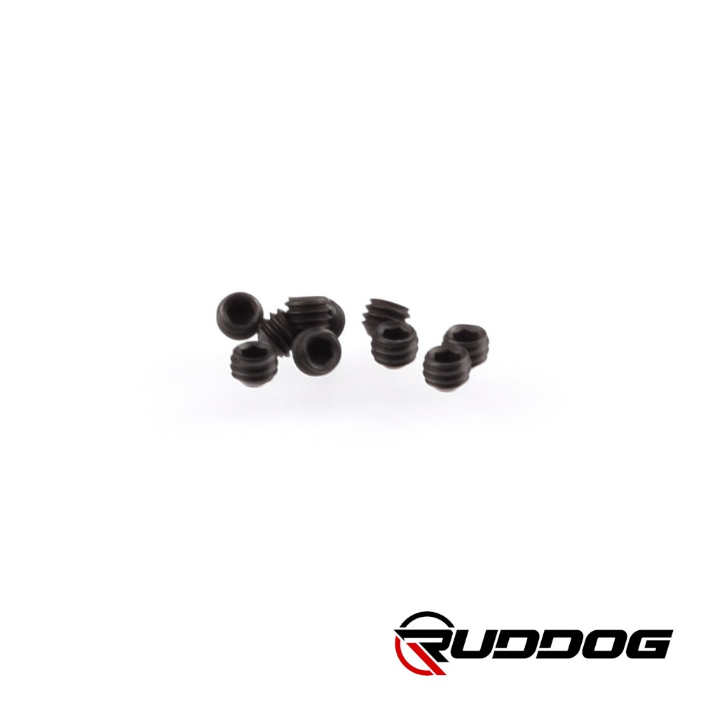 Set Screws M4x3mm (10) (RP-0602) Ruddog 1 Set Screws M4x3mm (10) (RP-0602) Ruddog