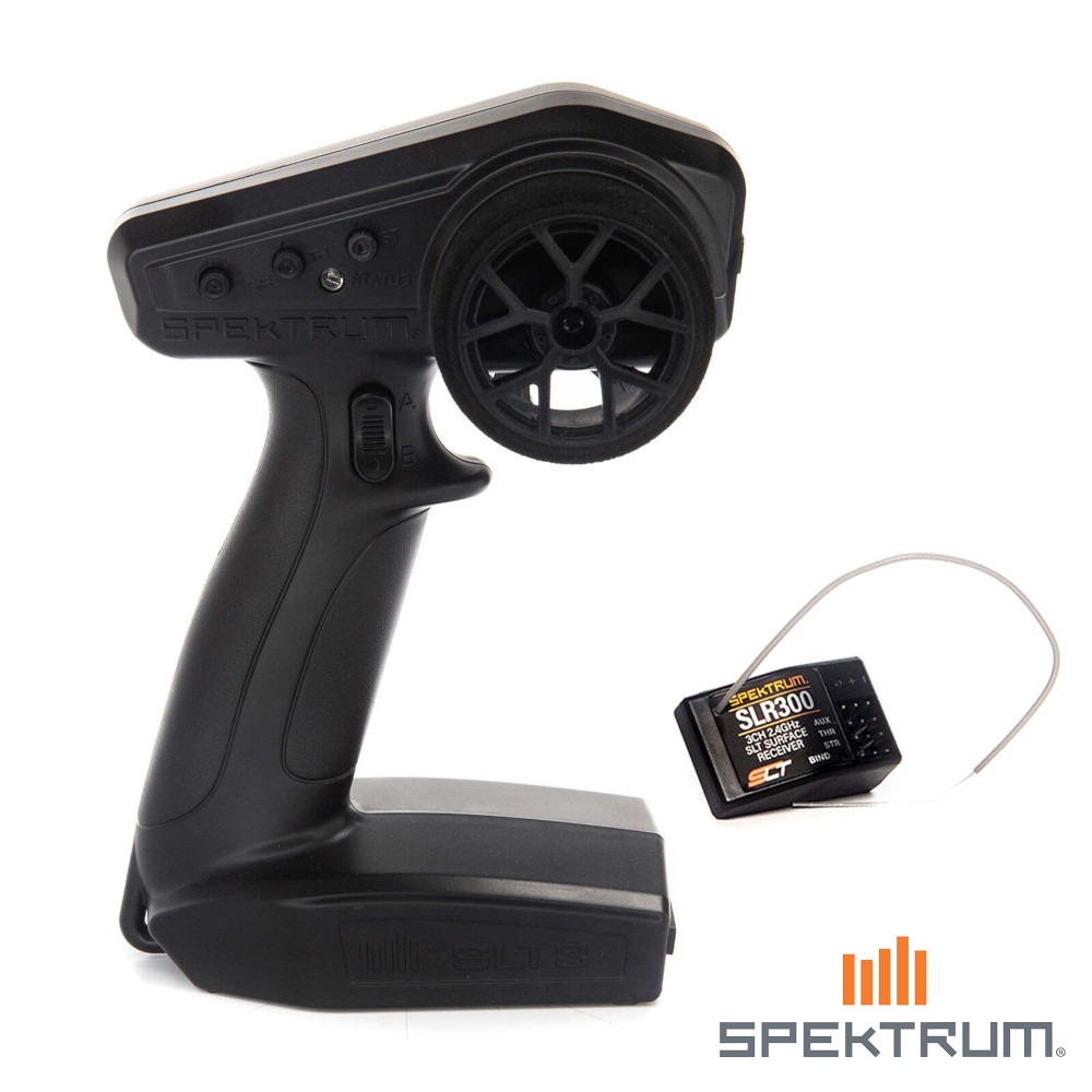 Spektrum SLT3 3-Ch Pult + SLR300 Vastuvõtja 1 Spektrum SLT3 3-Ch Transmitter + SLR300 Receiver