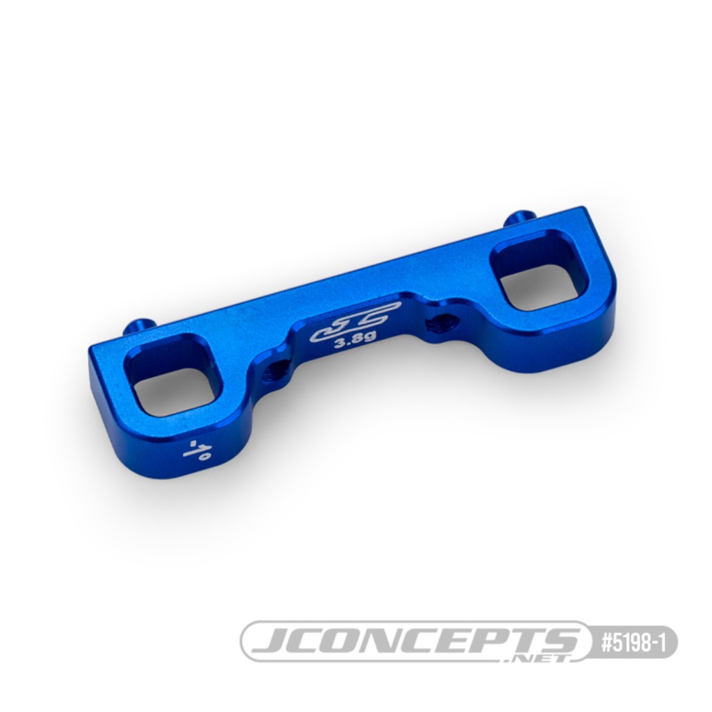 Susp. Arm Mount C RC10B7 -1 Blue (5198-1) JConcepts 1 Susp. Arm Mount C RC10B7 -1 Blue (5198-1) JConcepts