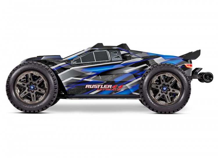 Rustler 4x4 Ultimate VXL Traxxas 1/10 Rustler Ultimate VXL BL RTR RC-Truck Blau 3 Traxxas 1/10 Rustler Ultimate VXL BL RTR RC-Truck Blau