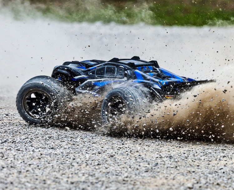 Rustler 4x4 Ultimate VXL Traxxas 1/10 Rustler Ultimate VXL BL RTR RC-Truck Blau 10 Traxxas 1/10 Rustler Ultimate VXL BL RTR RC-Truck Blau