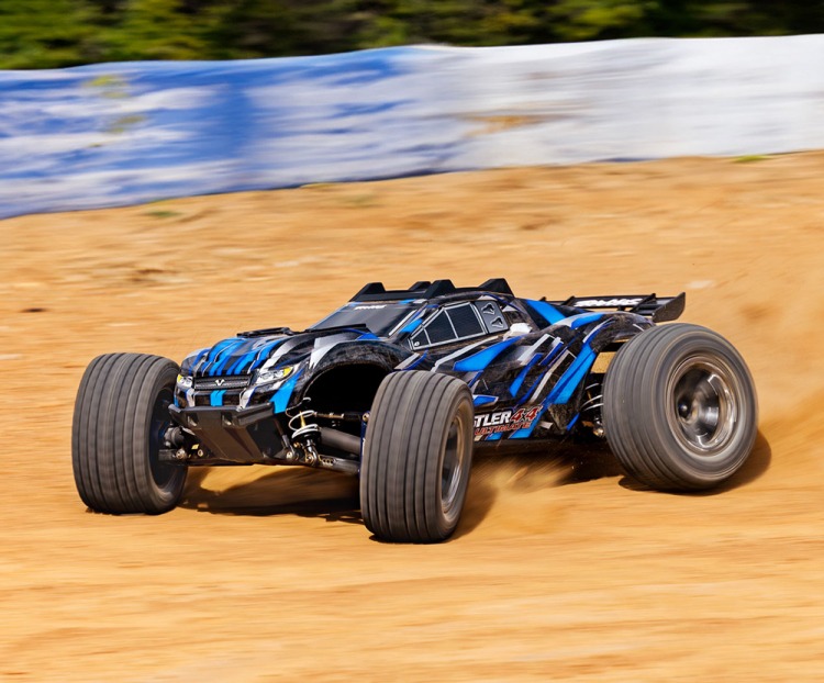 Rustler 4x4 Ultimate VXL Traxxas 1/10 Rustler Ultimate VXL BL RTR RC-Truck Blau 8 Traxxas 1/10 Rustler Ultimate VXL BL RTR RC-Truck Blau