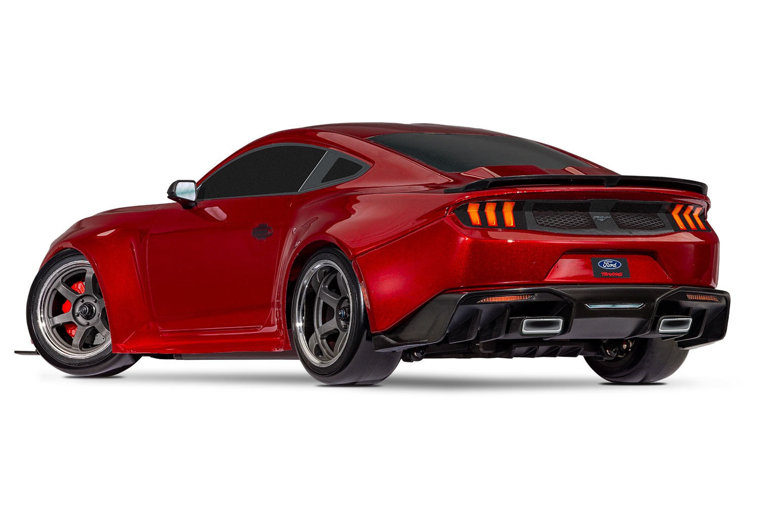 4-tec Traxxas 4-Tec Drift 1:10 RTR Ford Mustang - Rot 4 Traxxas 4-Tec Drift 1:10 RTR Ford Mustang - Rot