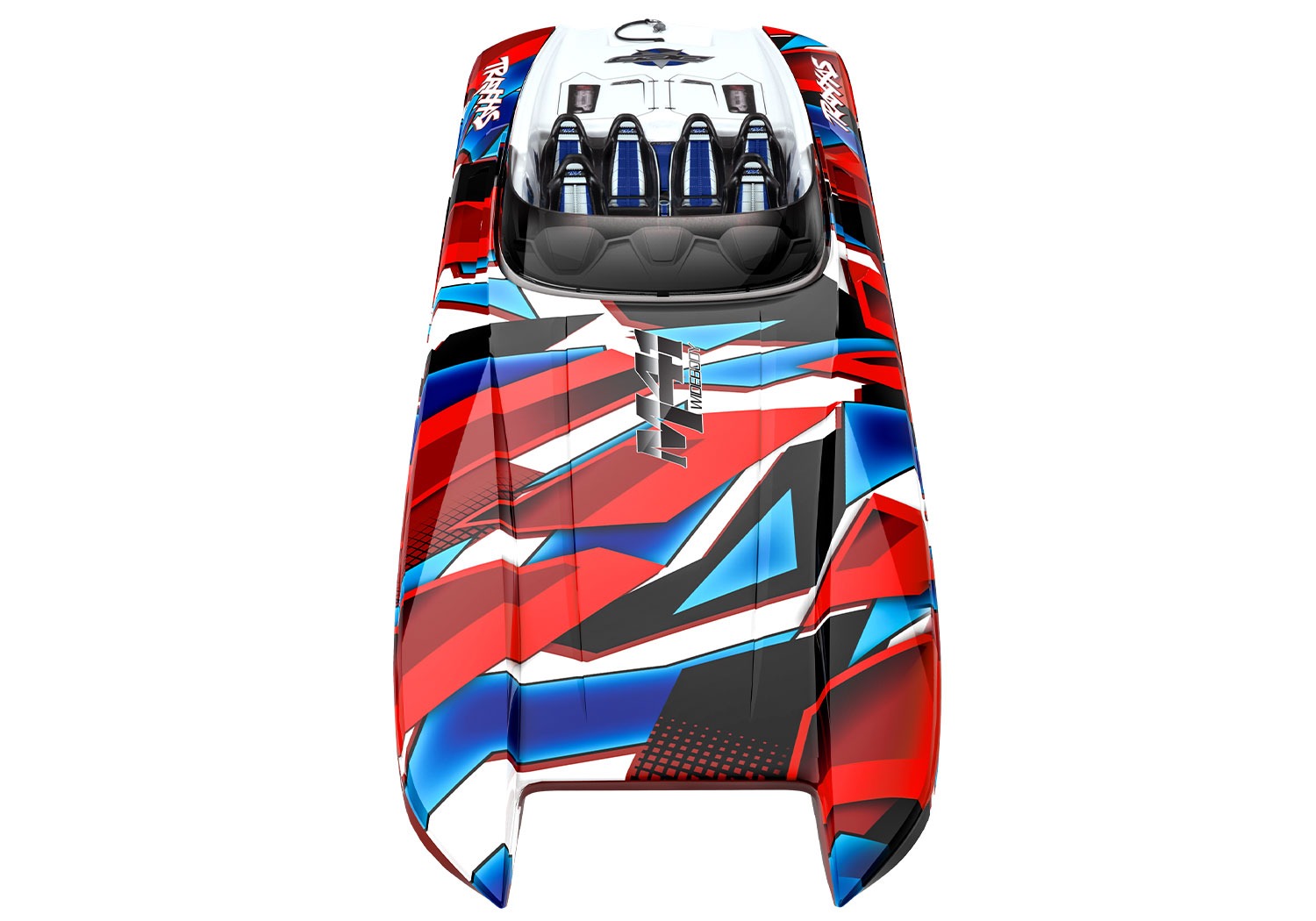 RC Paat Catamaran Traxxas DCB M41 RC Paat Catamaran BL 40" RTR Punane 2 Traxxas DCB M41 RC Paat Catamaran BL 40" RTR Punane