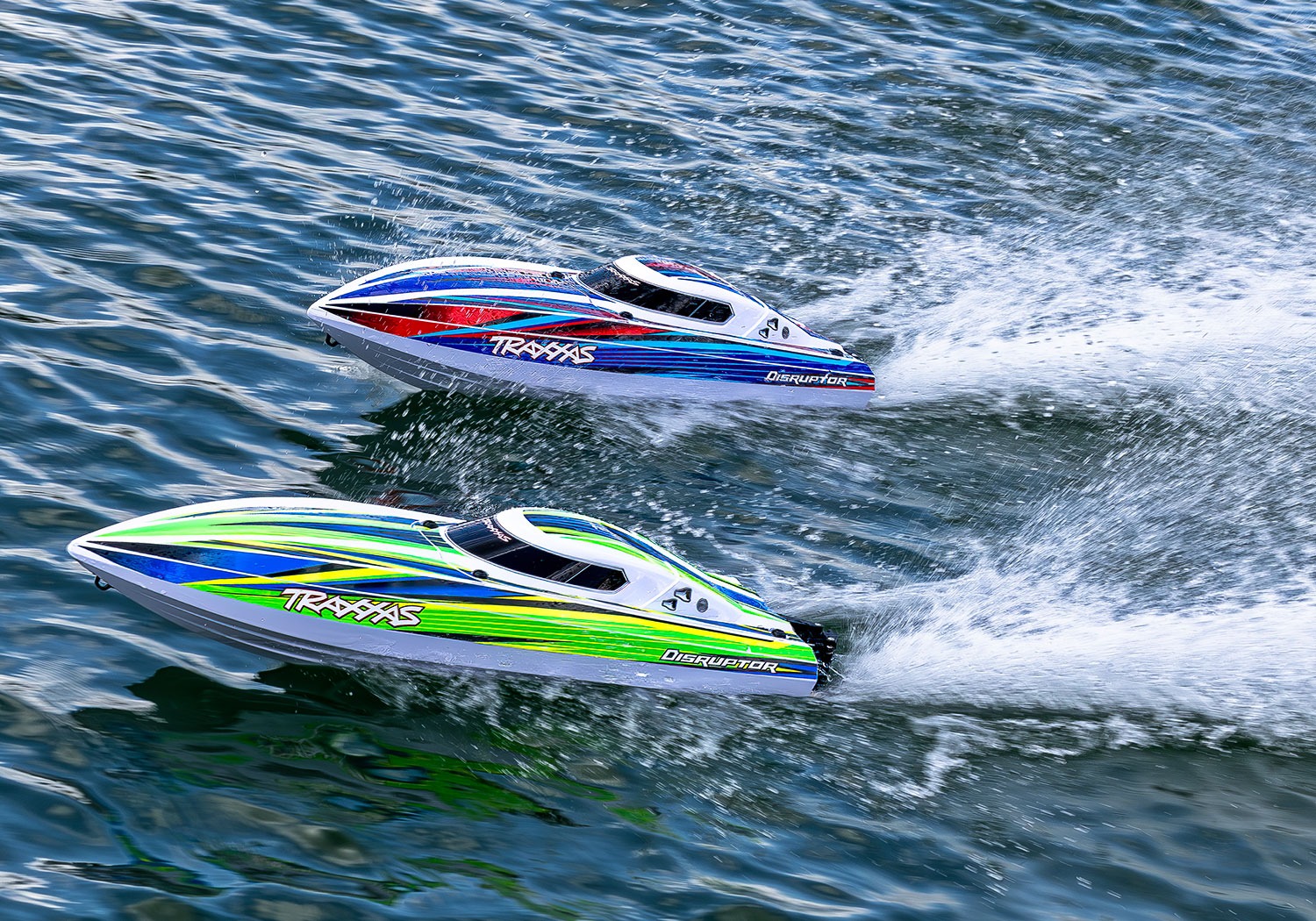 Traxxas Disruptor RC Boat Traxxas Disruptor 4S Green Brushless RC Speed Boat 40+mph 756mm RTR 16 Traxxas Disruptor 4S Green Brushless RC Speed Boat 40+mph 756mm RTR