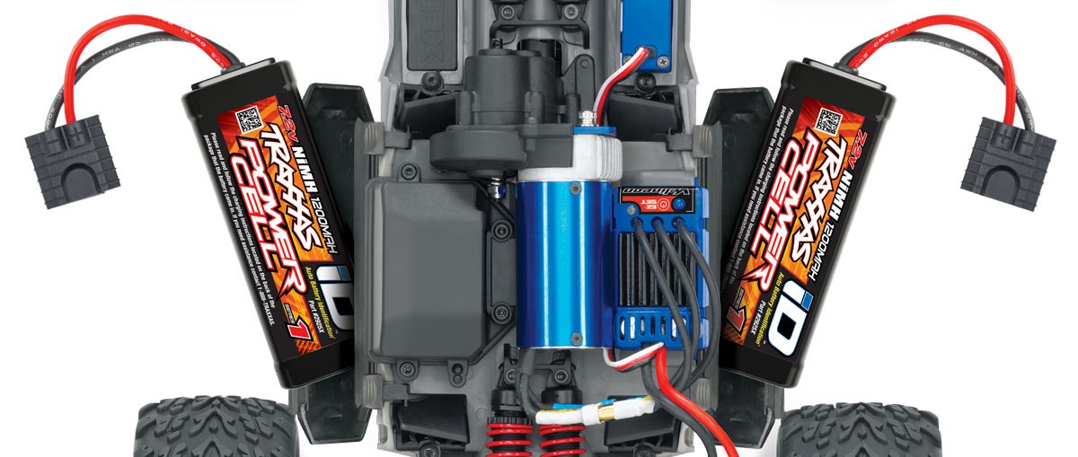 Traxxas E-Revo VXL 4x4 Brushless 1:16 Racing Truck RTR - Sinine 14 Traxxas E-Revo VXL 4x4 Brushless 1:16 Racing Truck RTR - Sinine