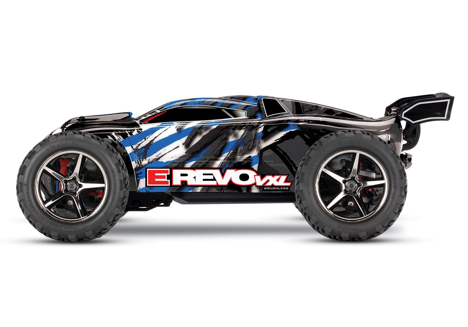 Traxxas E-Revo VXL 4x4 Brushless 1:16 Racing Truck RTR - Sinine 3 Traxxas E-Revo VXL 4x4 Brushless 1:16 Racing Truck RTR - Sinine