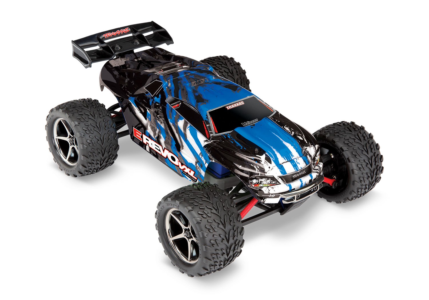 Traxxas E-Revo VXL 4x4 Brushless 1:16 Racing Truck RTR - Sinine 1 Traxxas E-Revo VXL 4x4 Brushless 1:16 Racing Truck RTR - Blue
