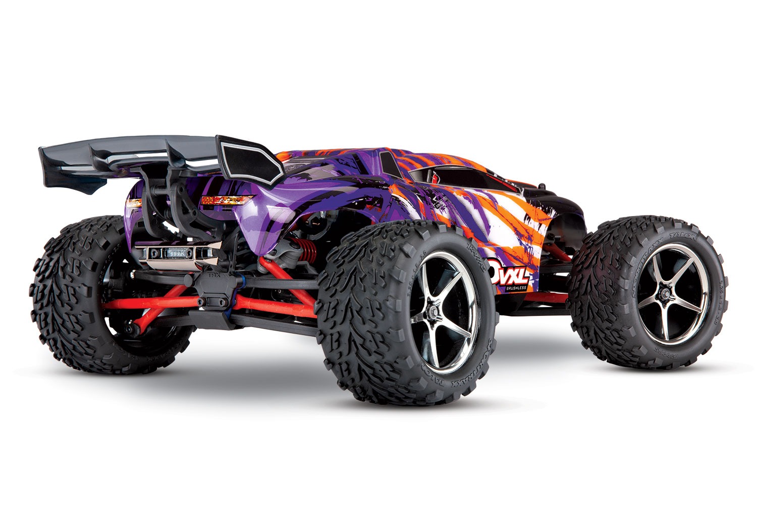Traxxas E-Revo VXL Traxxas E-Revo VXL 4x4 Brushless 1:16 Racing Truck RTR - Purple 4 Traxxas E-Revo VXL 4x4 Brushless 1:16 Racing Truck RTR - Purple