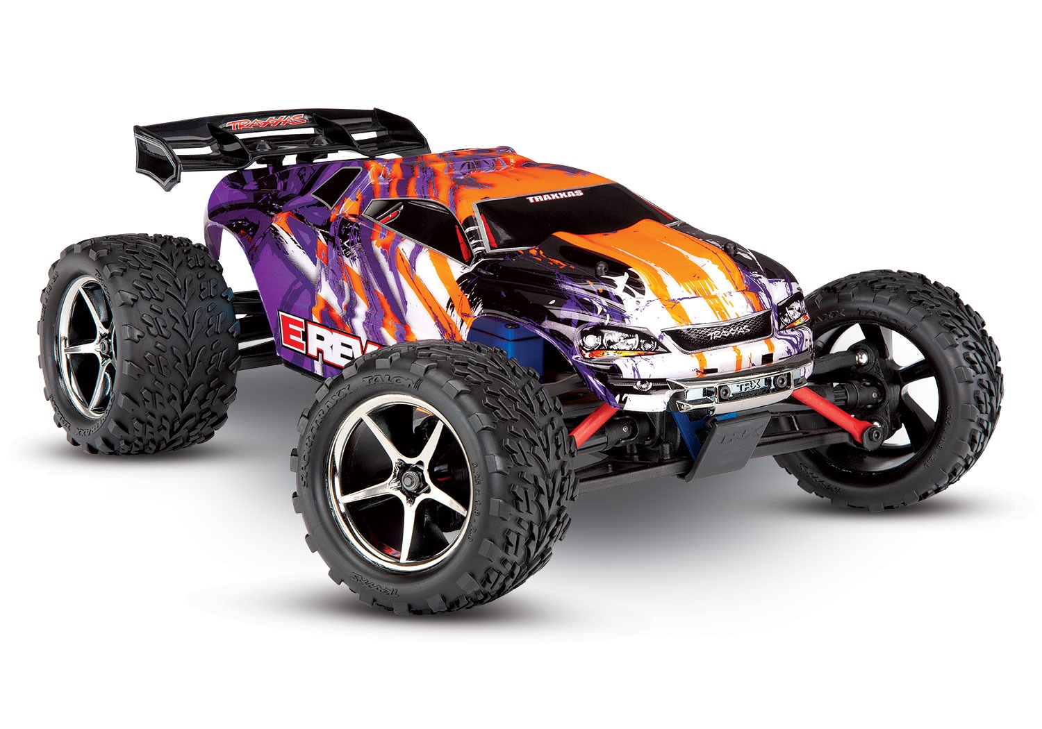 Traxxas E-Revo VXL Traxxas E-Revo VXL 4x4 Brushless 1:16 Racing Truck RTR - Purple 1 Traxxas E-Revo VXL 4x4 Brushless 1:16 Racing Truck RTR - Purple