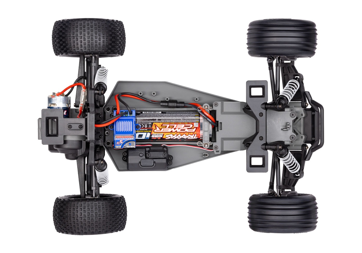 Traxxas Rustler XL-5 Pinkki Traxxas Rustler 2wd XL-5 1:10 Stadium Truck with battery - Pink 13 Traxxas Rustler XL-5 1:10 2wd -harrastusauto akulla - pinkki