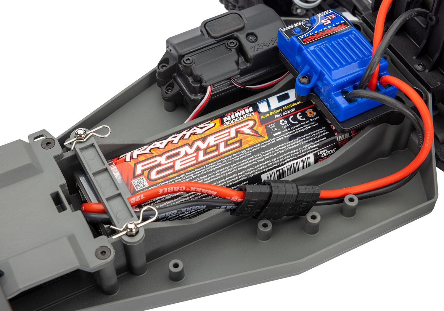 Traxxas Rustler XL-5 Pinkki Traxxas Rustler 2wd XL-5 1:10 Stadium Truck with battery - Pink 11 Traxxas Rustler XL-5 1:10 2wd -harrastusauto akulla - pinkki