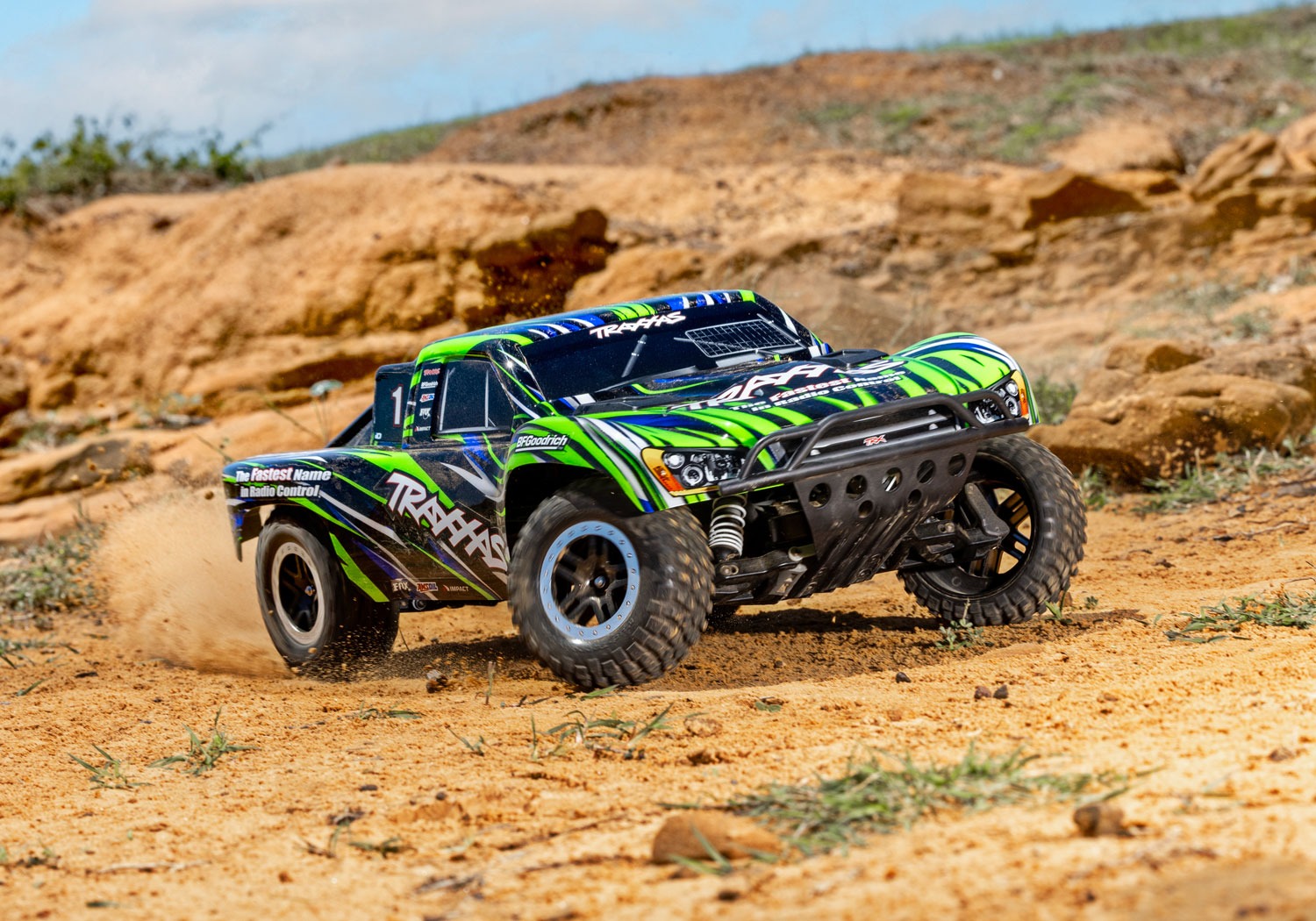 Traxxas Slash 2wd BL-2S BL HD 1/10 Short-Course RTR Roheline 15 Traxxas Slash 2wd BL-2S BL HD 1/10 Short-Course RTR Roheline