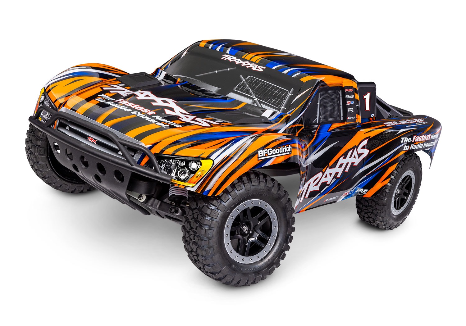 Traxxas Slash 2wd BL-2S BL HD 1/10 Short-Course RTR Oranz 1 Traxxas Slash 2wd BL-2S BL HD 1/10 Short-Course RTR Orange