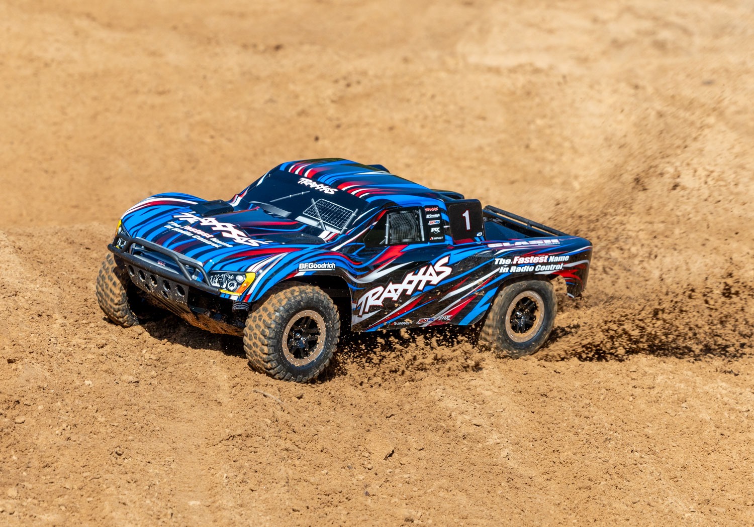 Traxxas Slash 2wd BL-2S BL HD 1/10 Short-Course RTR Punane 10 Traxxas Slash 2wd BL-2S BL HD 1/10 Short-Course RTR Punane