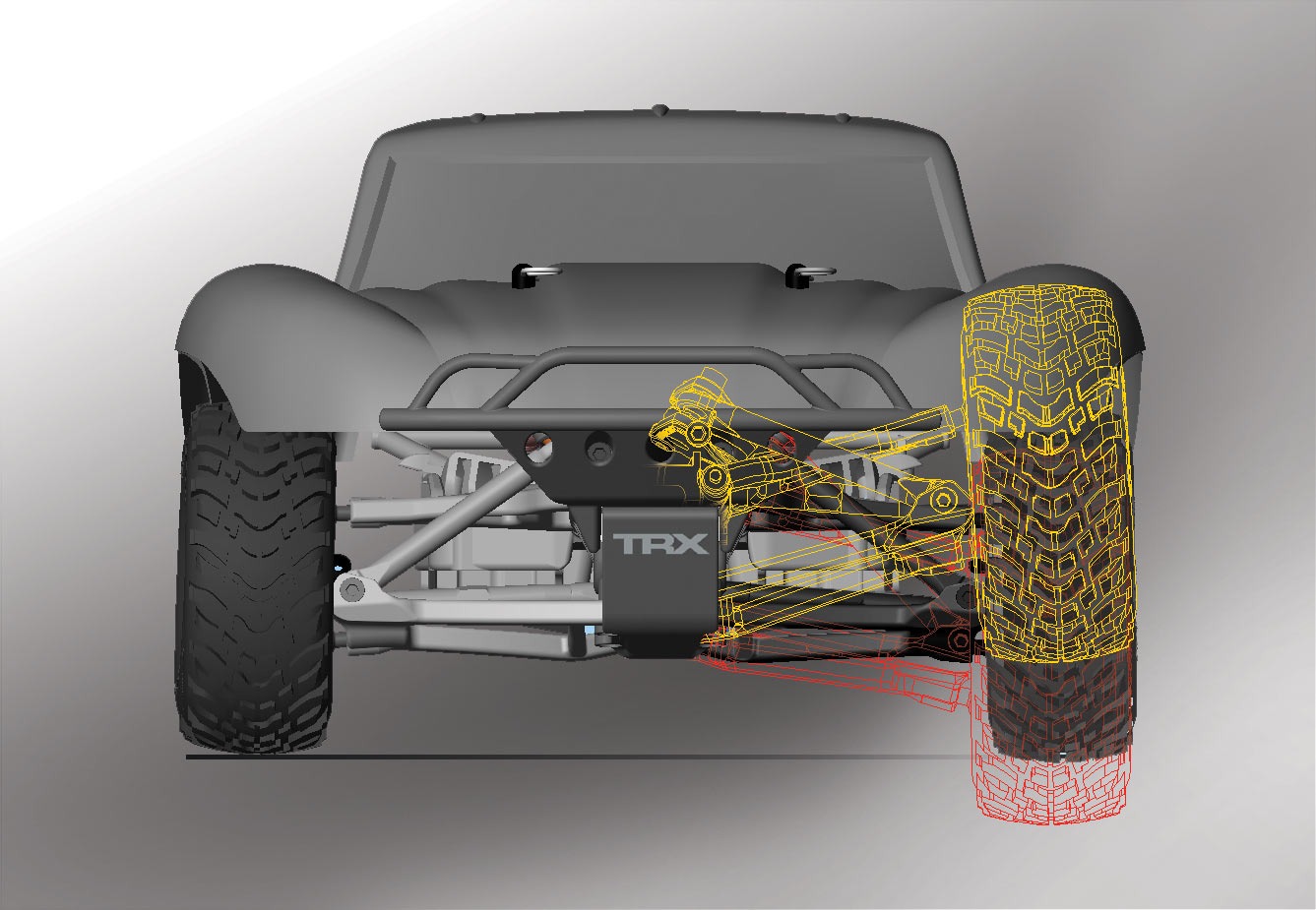 Traxxas Slash 4x4 Brushed 1/16 Short-Course RTR Punane 4 Traxxas Slash 4x4 Brushed 1/16 Short-Course RTR Punane
