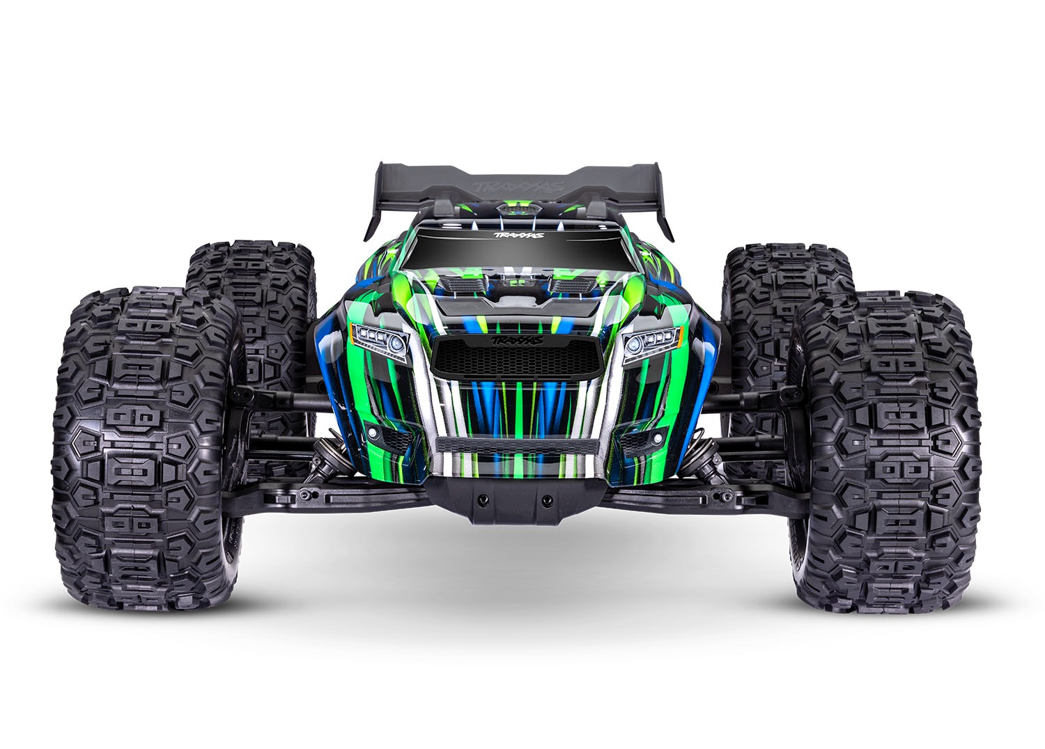 Traxxas Sledge 4x4 Belted 1/8 Monster-Truck Brushless RTR Green 3 Traxxas Sledge 4x4 Belted 1/8 Monster-Truck Brushless RTR Green