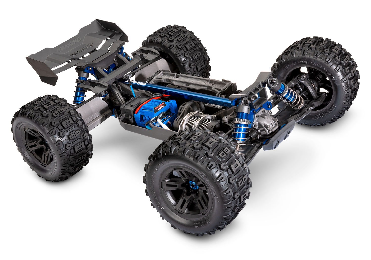 Traxxas Sledge Traxxas Sledge 4x4 Belted 1/8 Monster-Truck Brushless RTR Blue 4 Traxxas Sledge 4x4 Belted 1/8 Monster-Truck Brushless RTR Blue