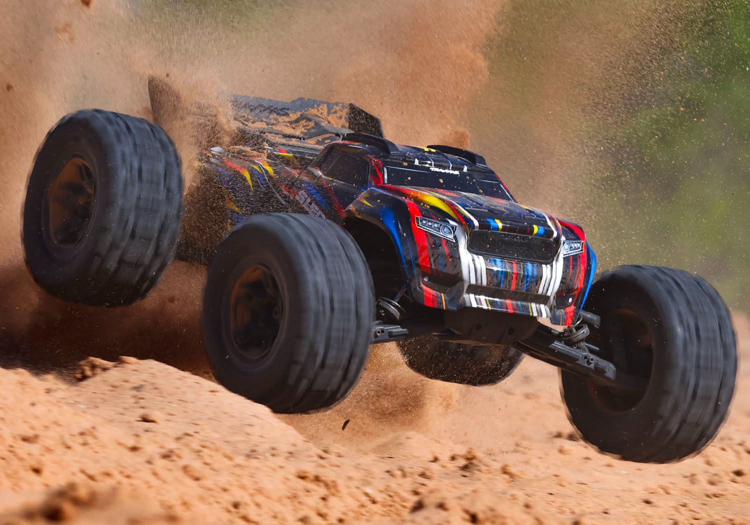 Traxxas Sledge Traxxas Sledge 4x4 Belted 1/8 Monster-Truck Brushless RTR Blue 30 Traxxas Sledge 4x4 Belted 1/8 Monster-Truck Brushless RTR Blue