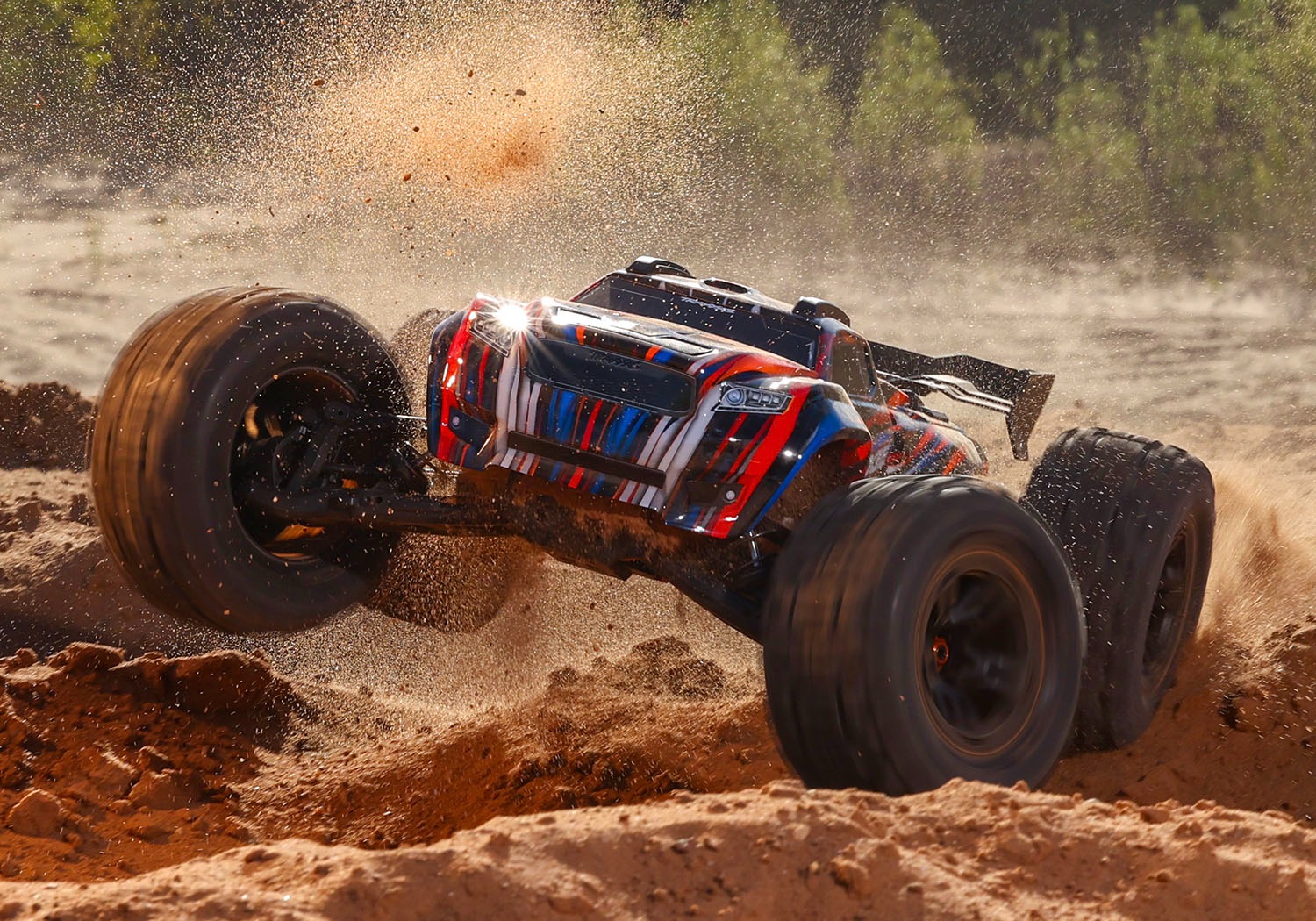 Traxxas Sledge Traxxas Sledge 4x4 Belted 1/8 Monster-Truck Brushless RTR Blue 33 Traxxas Sledge 4x4 Belted 1/8 Monster-Truck Brushless RTR Blue