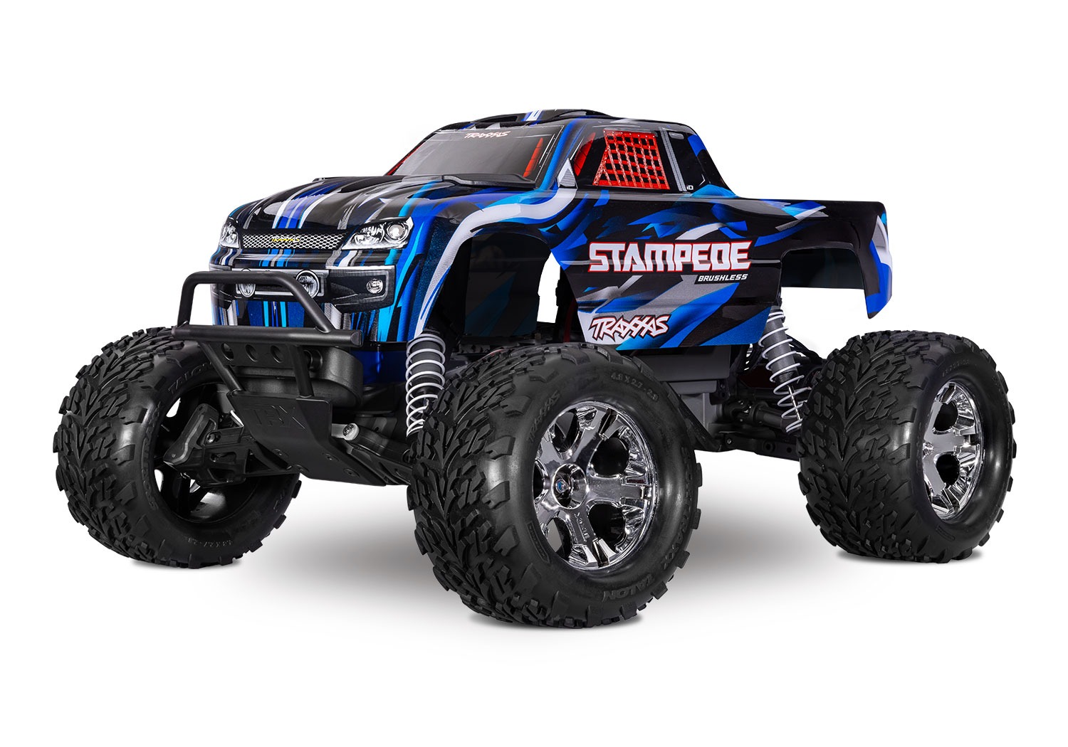 Traxxas Stampede 2wd BL-2S BL HD 1/10 Moster Truck RTR Blue 1 Traxxas Stampede 2wd BL-2S BL HD 1/10 Moster Truck RTR Blue