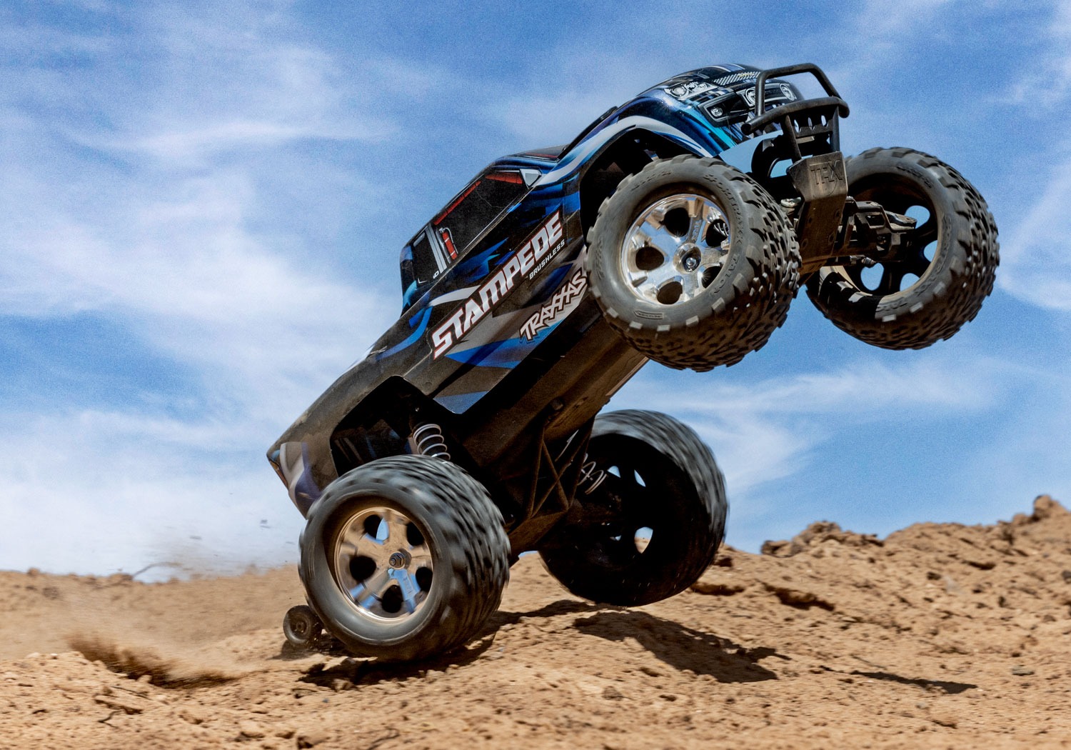 Traxxas Stampede 2wd BL-2S BL HD 1/10 Moster Truck RTR Blue 11 Traxxas Stampede 2wd BL-2S BL HD 1/10 Moster Truck RTR Blue