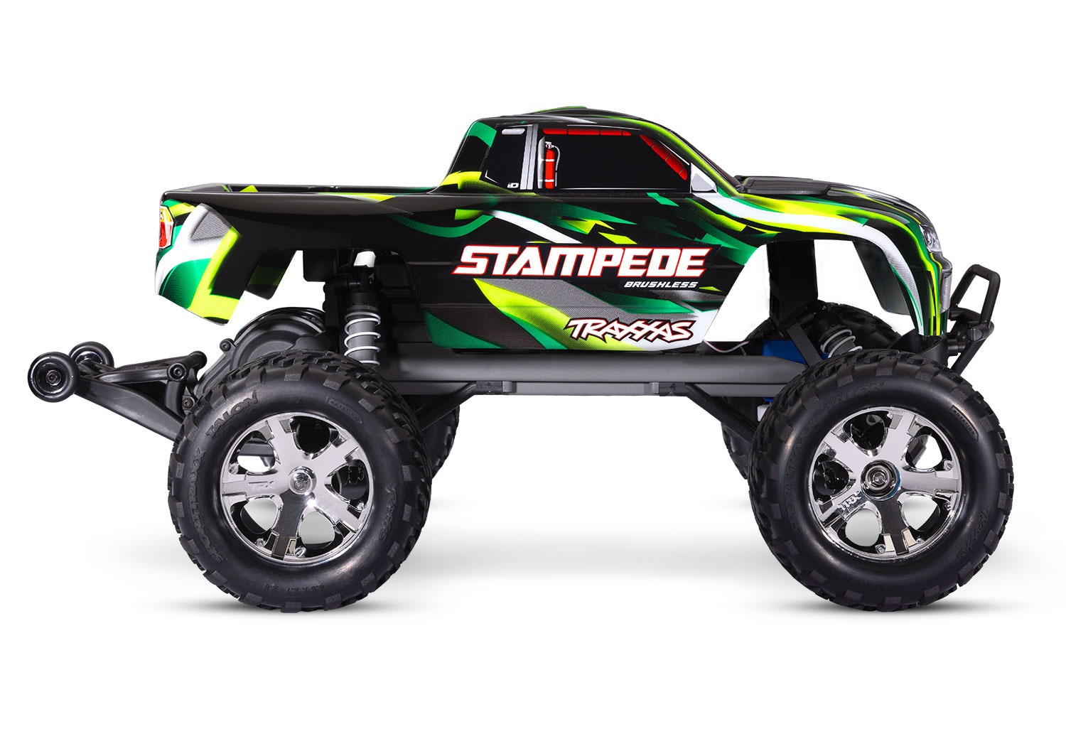 Traxxas Stampede 2wd BL-2S BL HD 1/10 Moster Truck RTR Green 2 Traxxas Stampede 2wd BL-2S BL HD 1/10 Moster Truck RTR Green