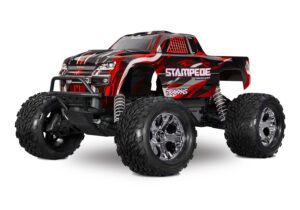 Traxxas Stampede 2wd BL-2S BL HD 1/10 Moster Truck RTR Red