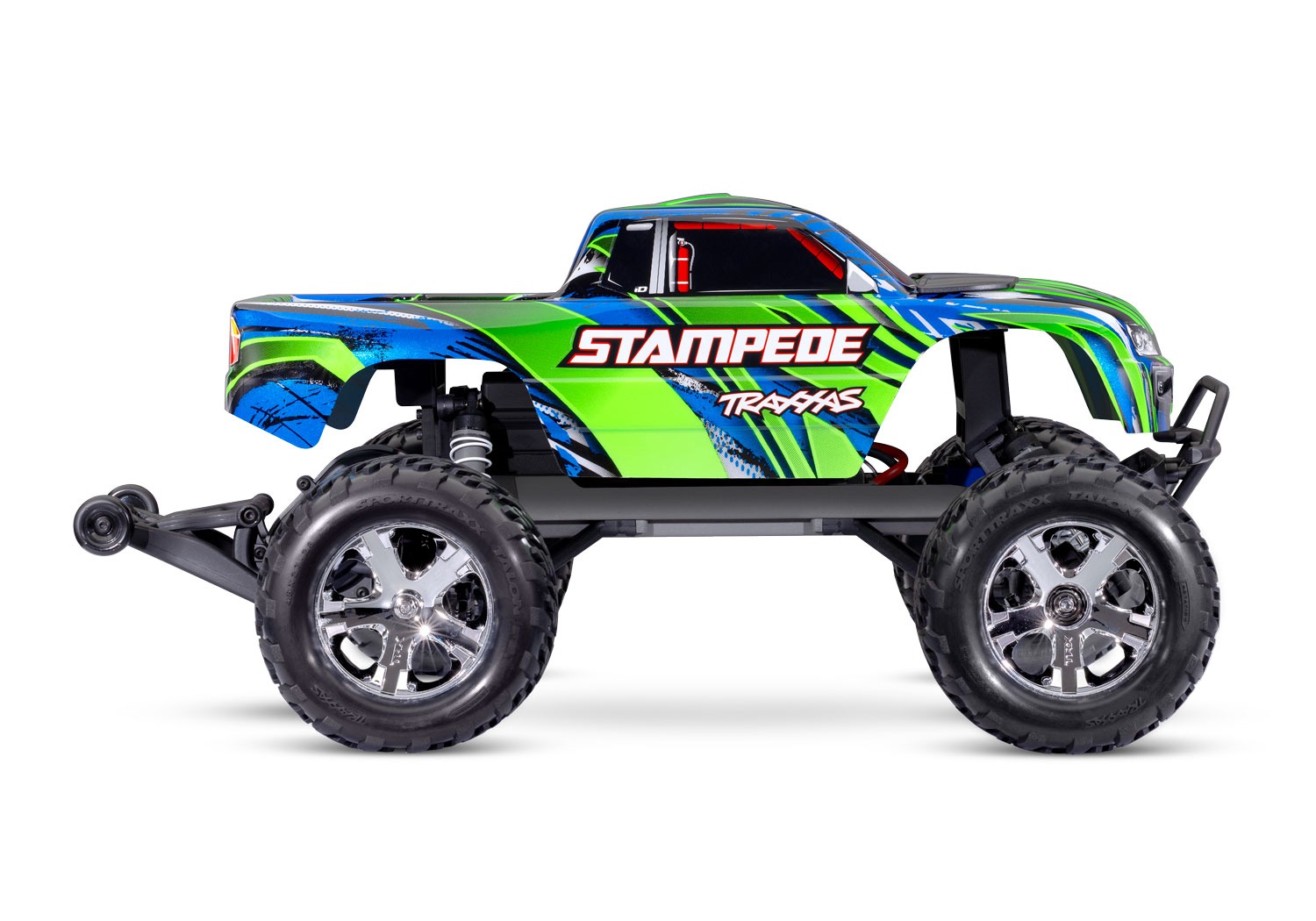 Traxxas Stampede 2wd Brushed HD 1/10 Monster Truck RTR Roheline 3 Traxxas Stampede 2wd Brushed HD 1/10 Monster Truck RTR Roheline