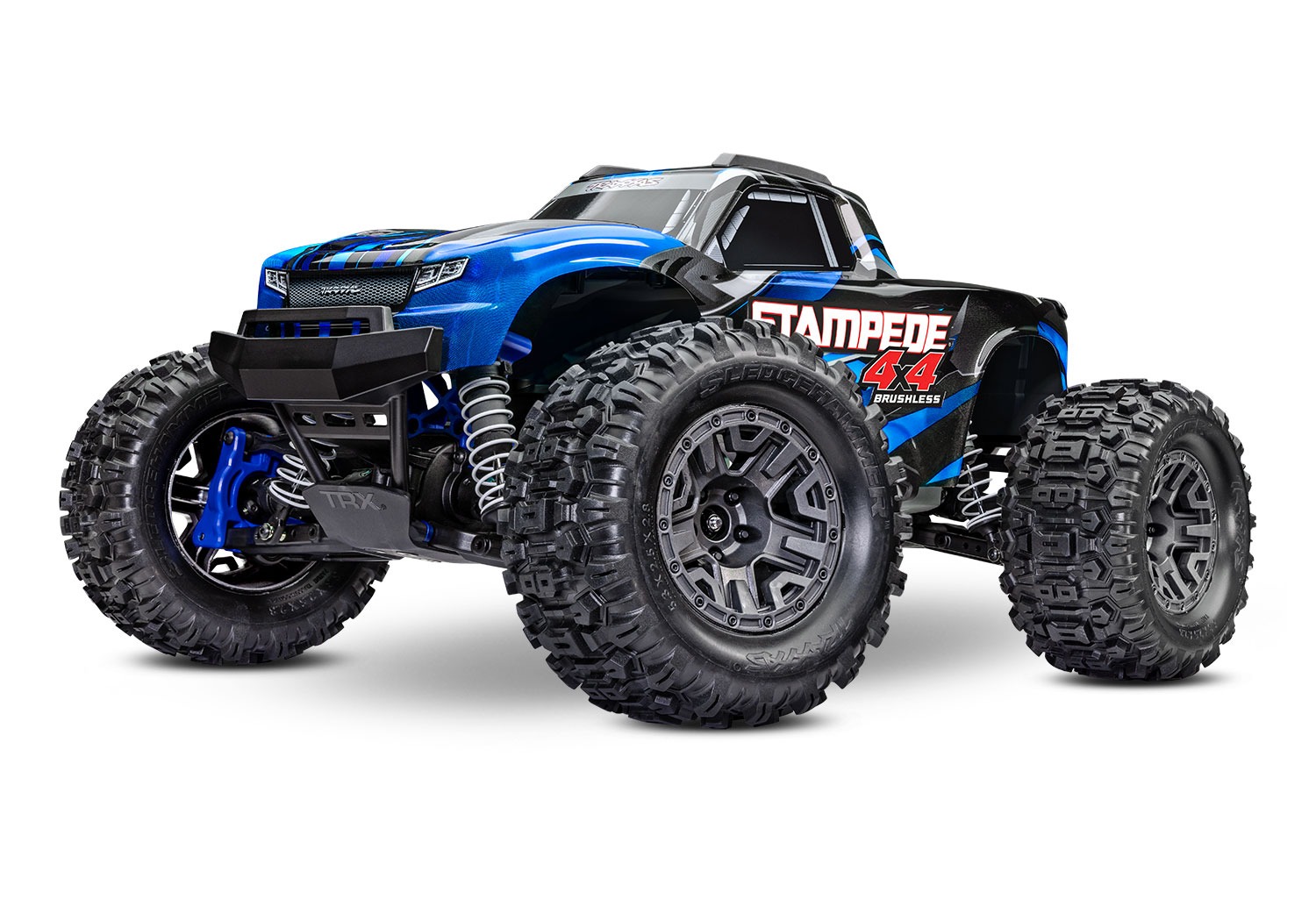 Traxxas Stampede 4x4 BL-2S HD BL 1/10 Monster-Truck RTR Blue 1 Traxxas Stampede 4x4 BL-2S HD BL 1/10 Monster-Truck RTR Blue
