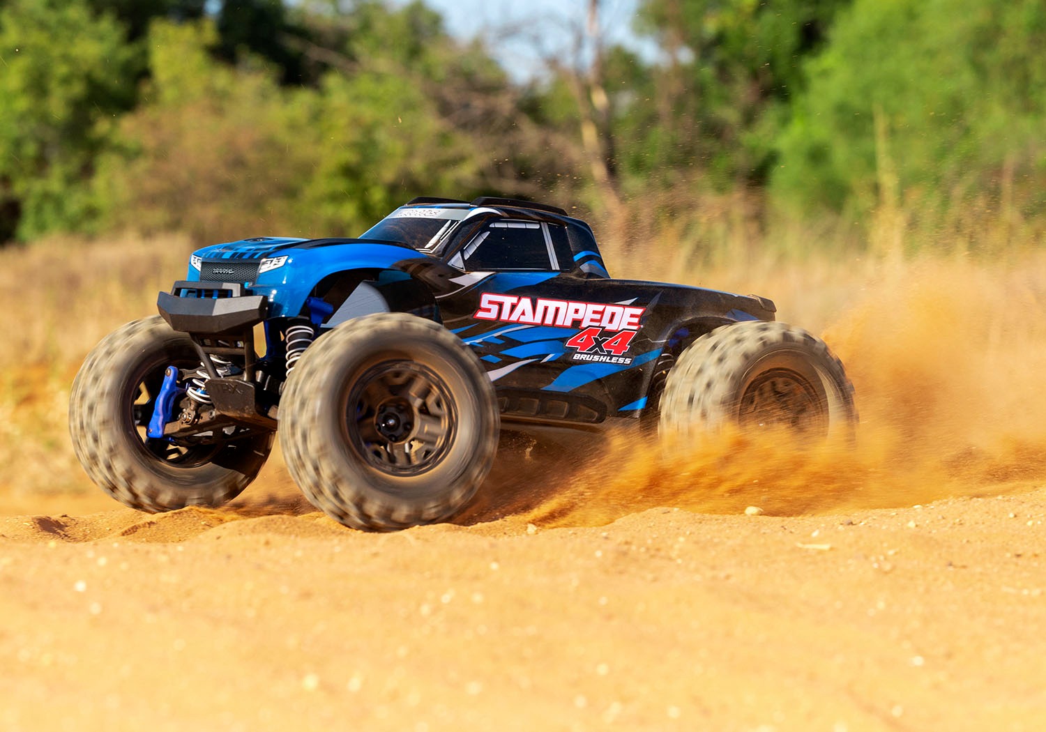 Traxxas Stampede 4x4 BL-2S HD BL 1/10 Monster-Truck RTR Blue 27 Traxxas Stampede 4x4 BL-2S HD BL 1/10 Monster-Truck RTR Blue