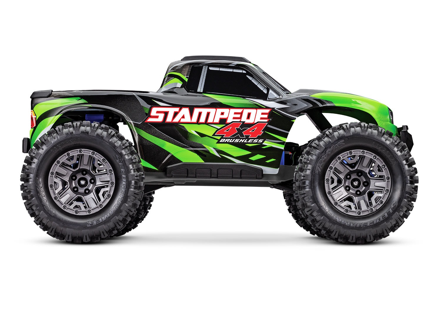 Traxxas Stampede 4x4 BL-2S HD BL 1/10 Monster-Truck RTR Green 2 Traxxas Stampede 4x4 BL-2S HD BL 1/10 Monster-Truck RTR Green