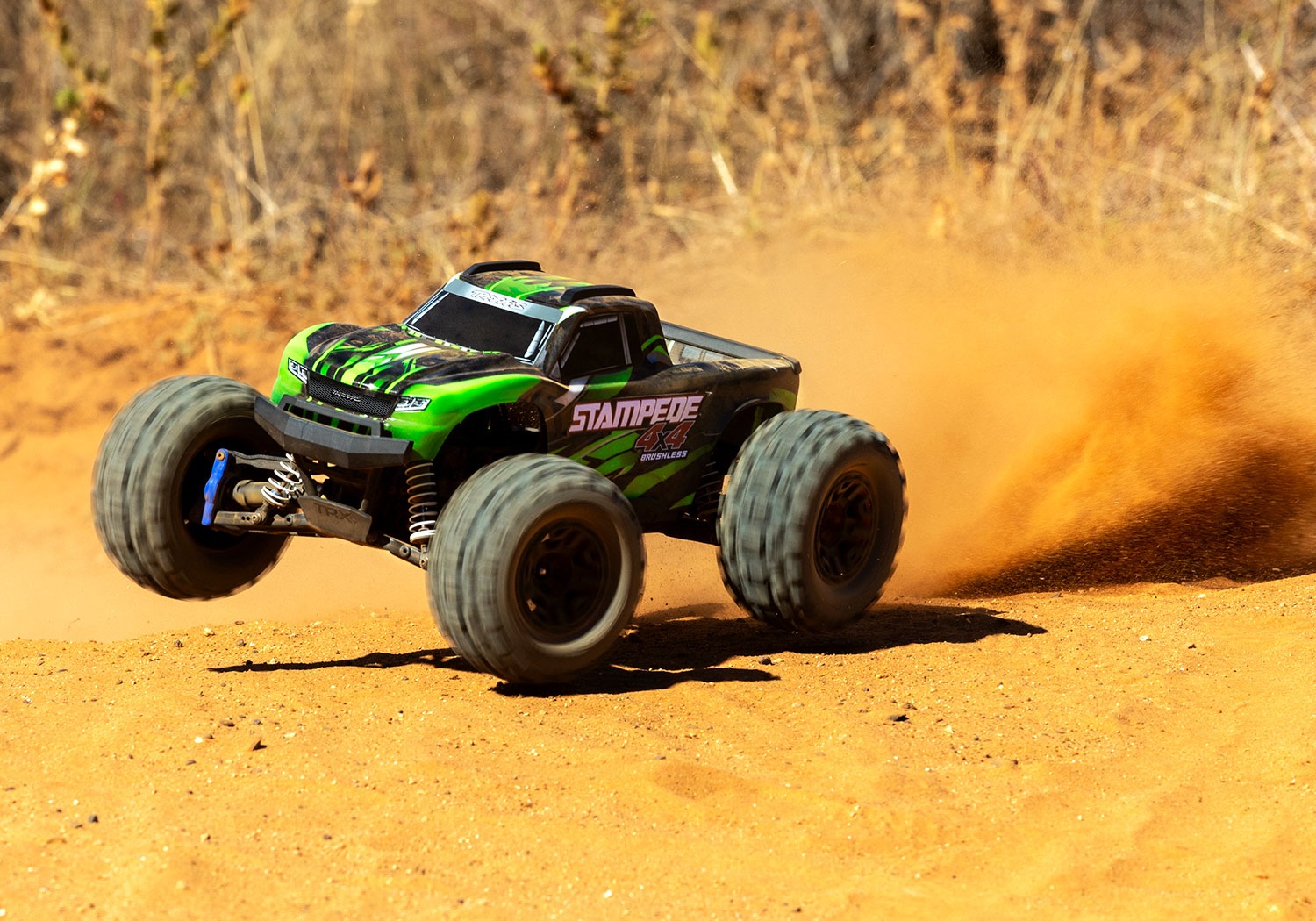 Traxxas Stampede 4x4 BL-2S HD BL 1/10 Monster-Truck RTR Green 25 Traxxas Stampede 4x4 BL-2S HD BL 1/10 Monster-Truck RTR Green