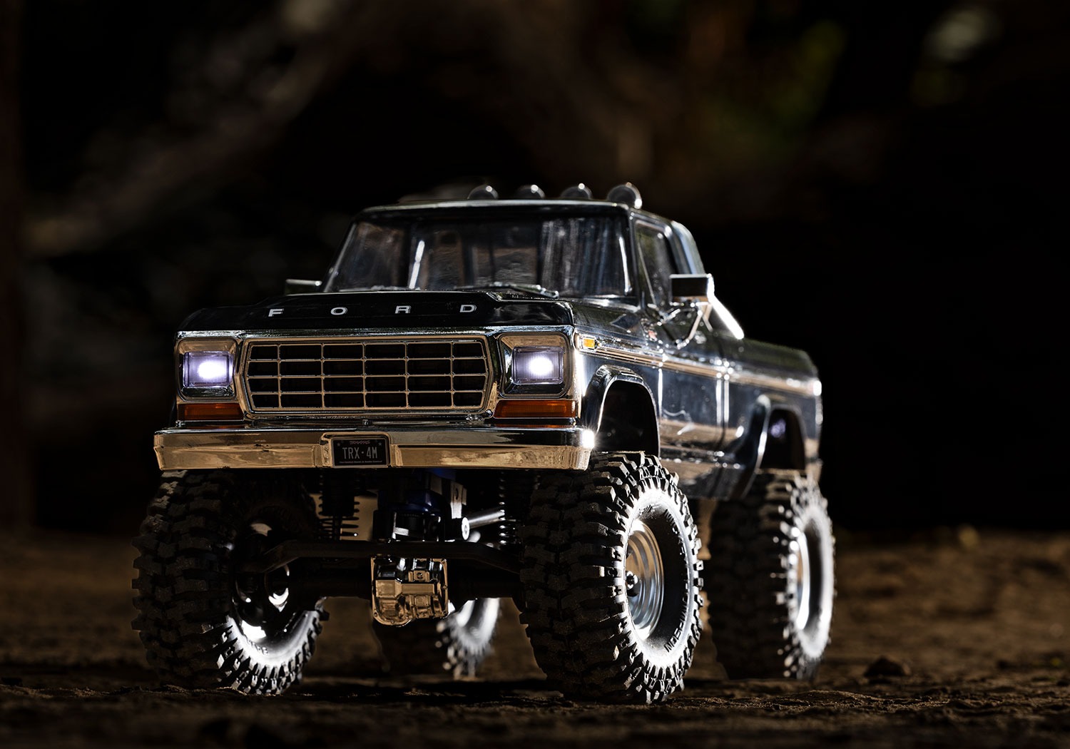Traxxas TRX-4M 1/18 Ford F150 Lifted RTR Mini Crawler - must, 2S LiPo/USB Laadija 25 Traxxas TRX-4M 1/18 Ford F150 Lifted RTR Mini Crawler - must, 2S LiPo/USB Laadija