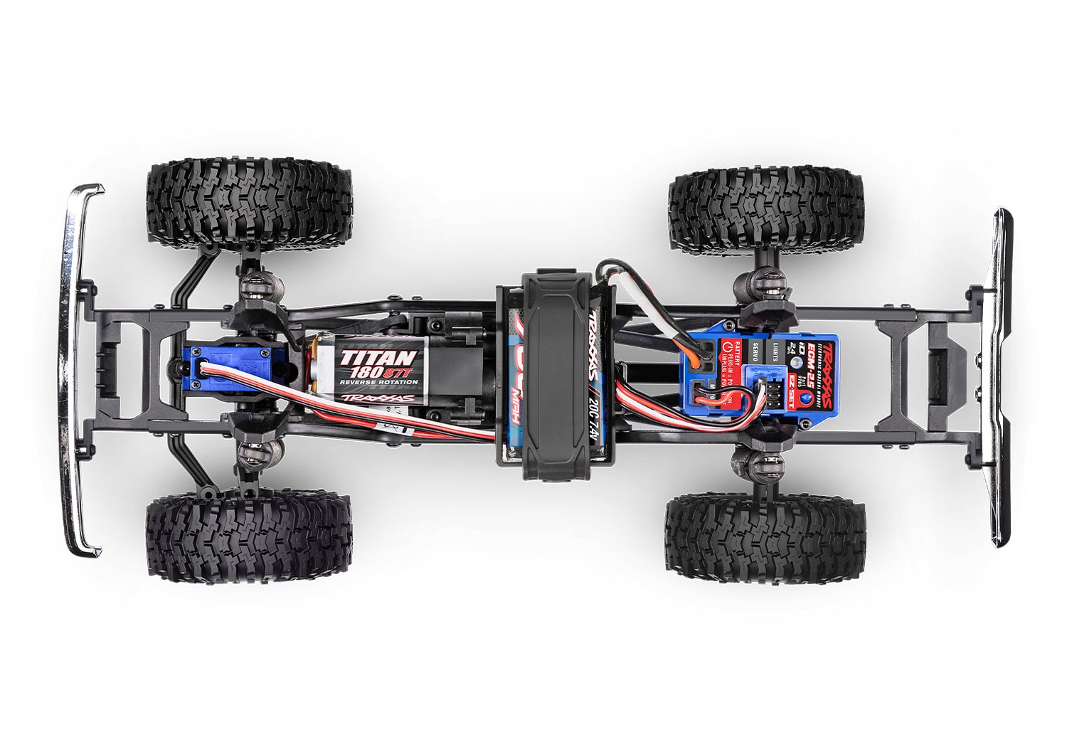 Traxxas TRX-4M 1/18 Ford F150 Lifted RTR Mini Crawler - must, 2S LiPo/USB Laadija 5 Traxxas TRX-4M 1/18 Ford F150 Lifted RTR Mini Crawler - must, 2S LiPo/USB Laadija