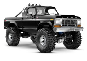 Traxxas TRX-4M 1/18 Ford F150 Lifted RTR Mini Crawler - black, 2S LiPo/USB Charger